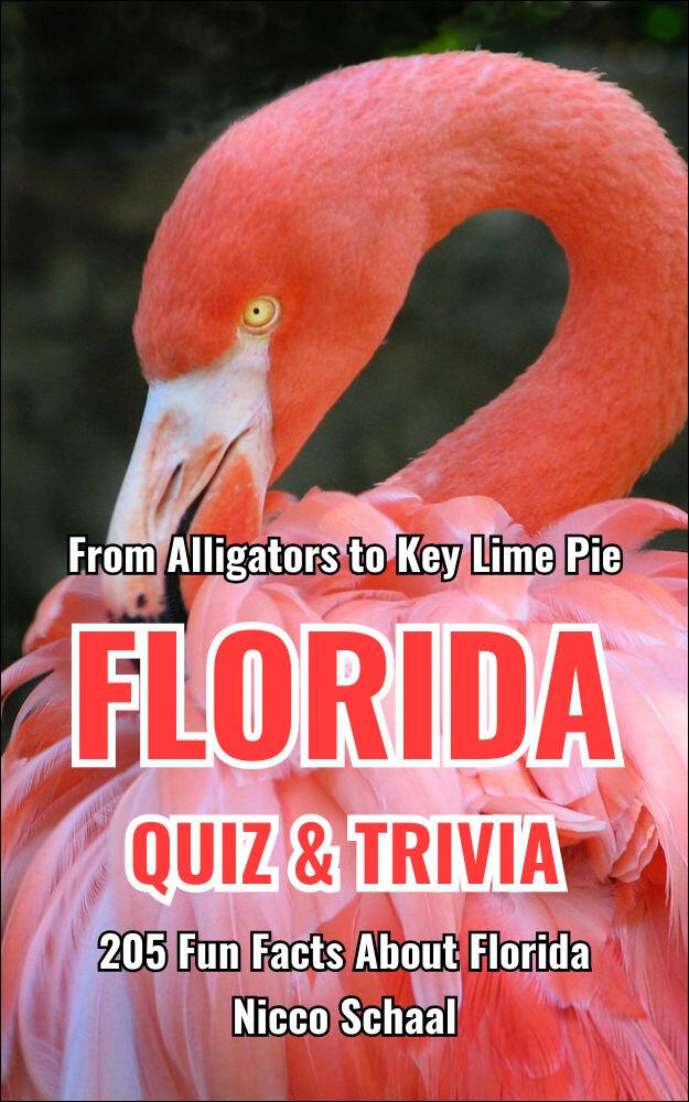 Book cover for "Florida Quiz & Trivia" by Nicco Schaal on Amazon.